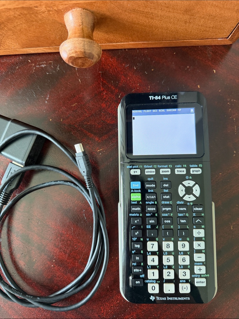 Texas Instruments Graphic Calculator. TI-84 Plus CE.